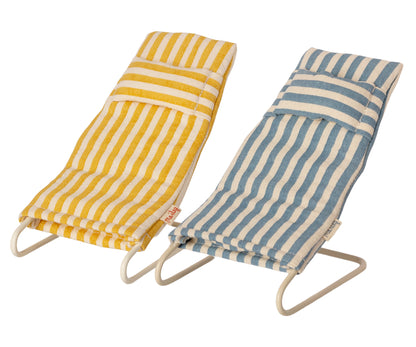 Maileg Beach Chair Set, Mouse