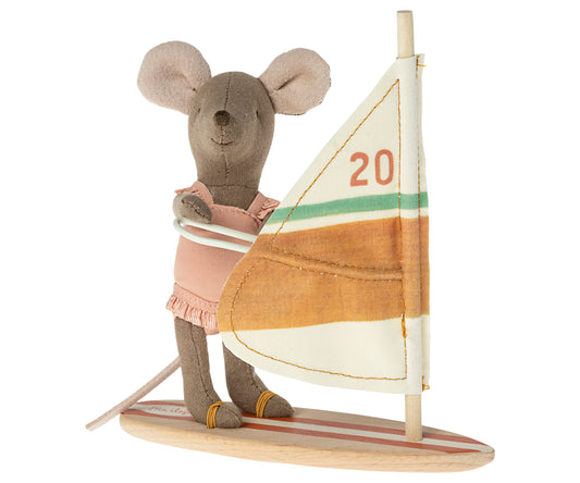 Maileg Surfer Mouse, Little Sister