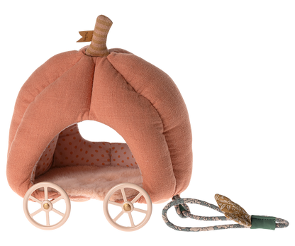 Maileg Pumpkin Carriage, Mouse