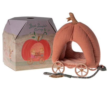 Maileg Pumpkin Carriage, Mouse