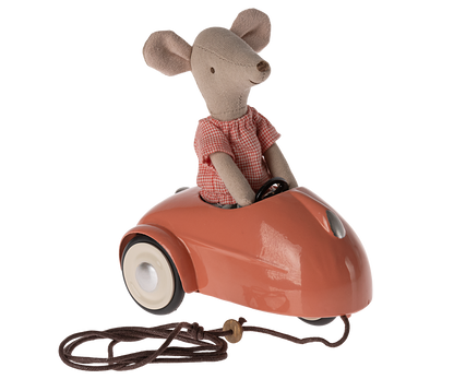 Maileg Mouse Car - Coral