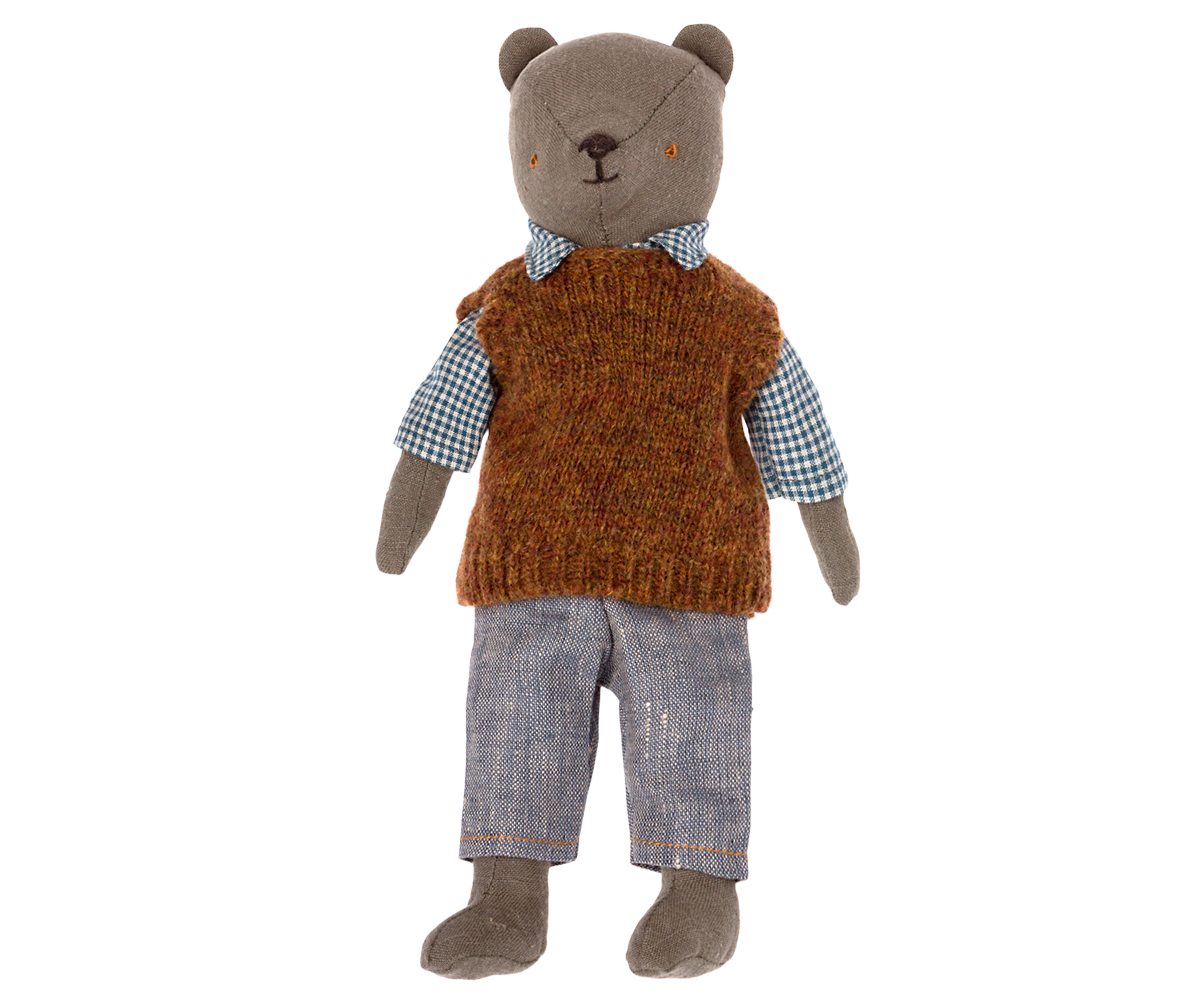 Maileg Shirt, Slipover and Pants for Teddy Dad