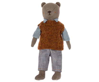 Maileg Shirt, Slipover and Pants for Teddy Dad